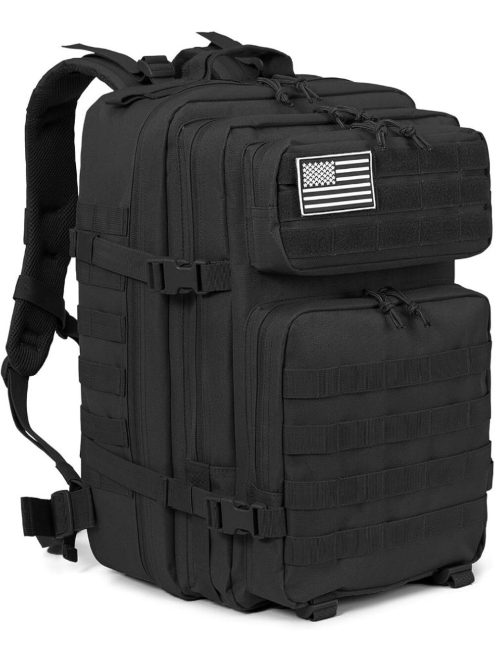 45L Military Tactical Backpack - Molle Assault Pack for Hiking & Camping